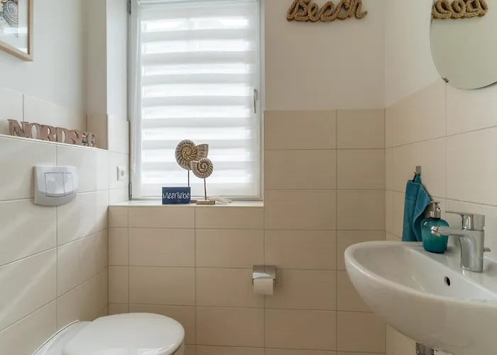 Doppelhaushaelfte In St Peter-ording 別荘 *